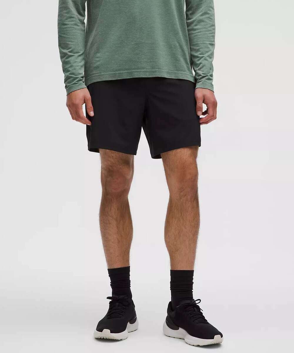 Lululemon Pace Breaker Lined Athletic Shorts Black Size L